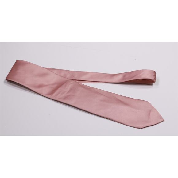 Burberrys of London Vintage Light Pink Silk Tie Necktie - Picture 2 of 6